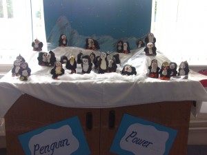 Clay penguins